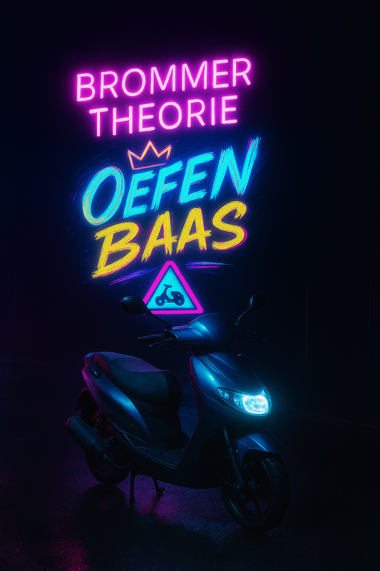 Oefenbaas brommer theorie examen oefenen